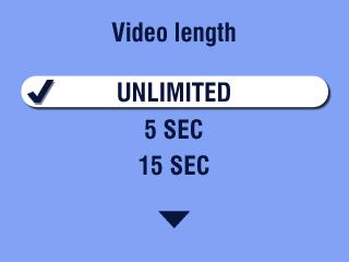 Når du vil være med på videoopptaket Selvutløseren gir en utsettelse på 10 sekunder fra du trykker på lukkerknappen til videooptaket starter.