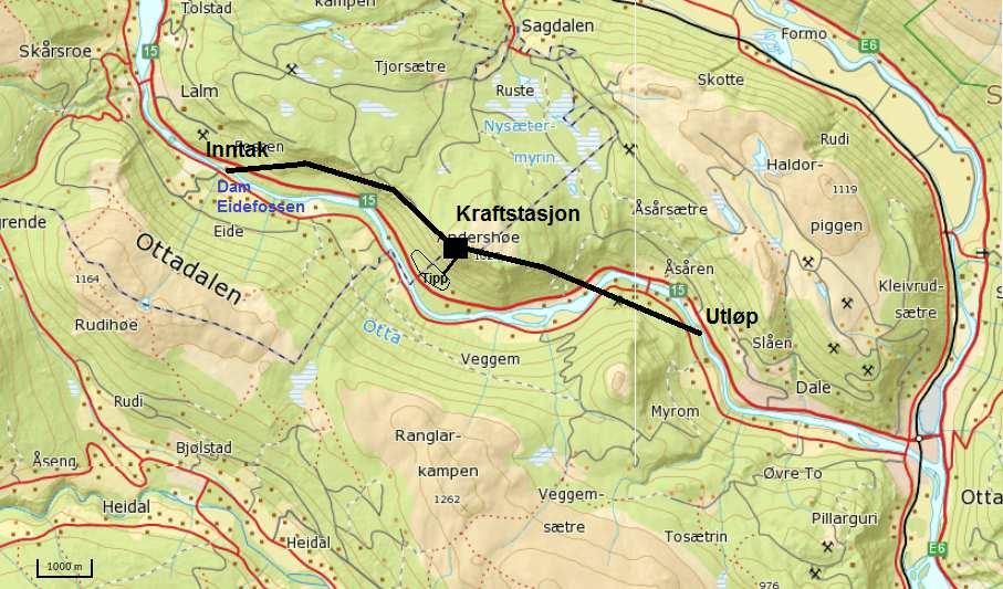 Ren energi fra naturverdien Nedre Otta Nedre Otta med erfaring fra Rosten: 100-150 ansatte