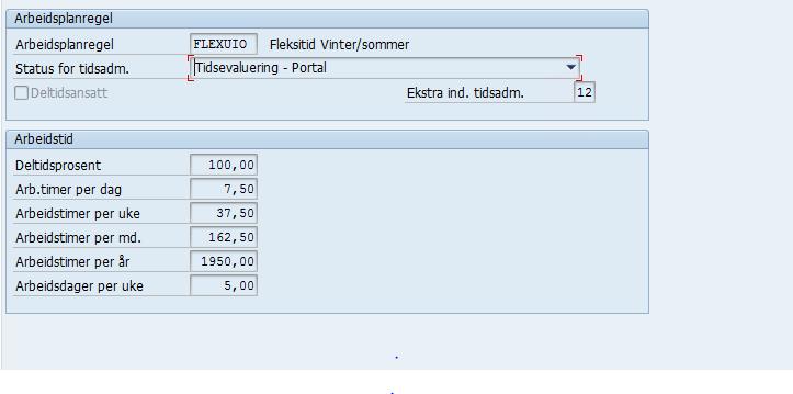 Tidsevaluering Portal er spesielt viktig på teknisk administrative ansatte.