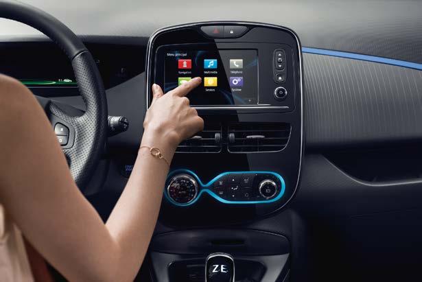 R-Link: Mobil til fingerspissene Hold deg på nett med den nye Renault ZOE.