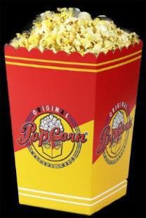 Våre popcorn får sin spesielle karakter av at vi bruker ren kokosnøtteolje og et salt med en