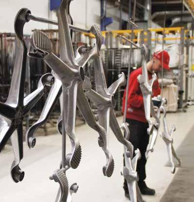 NEW POWDER COATING FACILITY AT RØROS At Scandinavian Business Seating we are constantly improving our production efficiency, through research and new investments in production facilities.