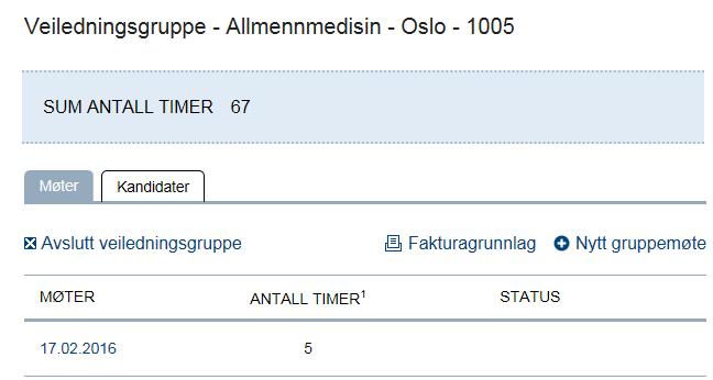 Merk: denne knappen er kun synlig for aktive smågrupper.