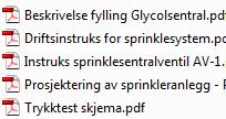 Brannslokkng sprinkler Det er anledning for