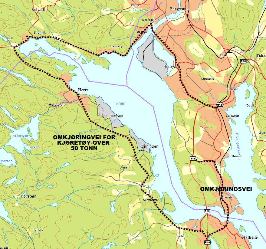 I notatet er det listet opp tiltak som allerede er utført samt tiltak man har planlagt å gjennomføre for å bedre trafikksikkerheten og framkommeligheten.