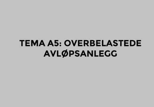 Mål Ytelsesindikator Målverdi Kommentar A21: Eliminere flaskehalser A22: Redusere sannsynlighet for kjelleroversvømmels er A23: Redusere fremmedvann A41: Utslippstillatelsen skal overholdes A42: