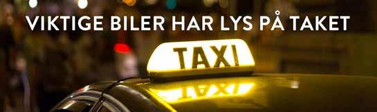 Ta vare på taxi-ordningen, slik at du fremdeles kan kontakte en sjåfør med lys på taket. Ikke bare hvemsomhelst som har en bil.