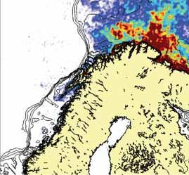 Sildelarver og torskeegg/-larver driver med havstrømmene nær overflaten, og er i liten grad i stand til å endre driftruten ved å svømme horisontalt.