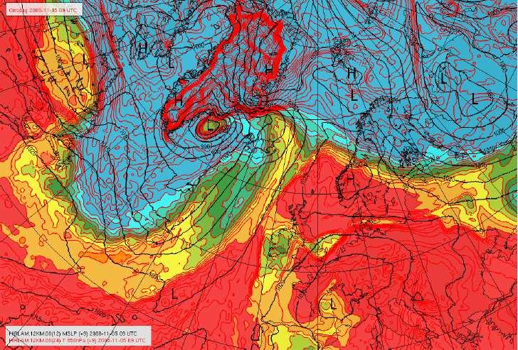 Temperatur i nedre troposfære