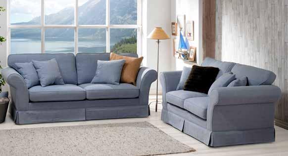 Masser av lekre stoffer, fine farger og forskjellige vanger gjør, atdette blir den perfekte sofa for deg!