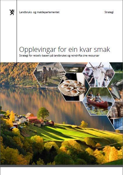 "Opplevingar for ein kvar smak" Reiselivet totalt: 6,7 pst av samlet verdiskaping i norsk næringsliv, og 1 av 15 jobber i reiselivet Opplevelser etterspørres.