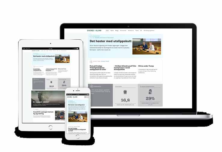 Nettmagasinet Energi og Klima tar opp aktuelle norske og internasjonale klima- og energispørsmål med