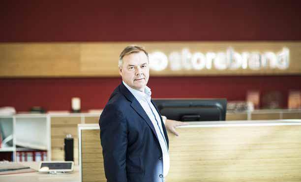 KLIMARISKO - DYBDEINTERVJU Odd Arild Grefstad har vært konsernsjef i Storebrand siden 2012.