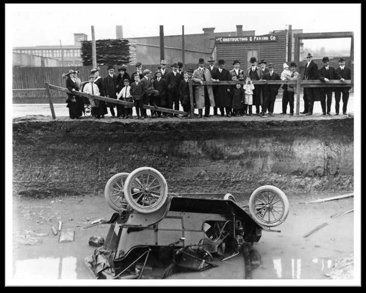 Trafikkulykke i 1912