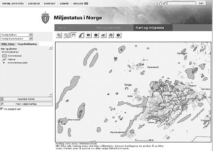 2009 2010 Prop. 121 L 57 Publikumsløsninger Nettjenestene som direktivet definerer, er kraftige byggeklosser for kompetente brukere som skal bygge egne kartløsninger.