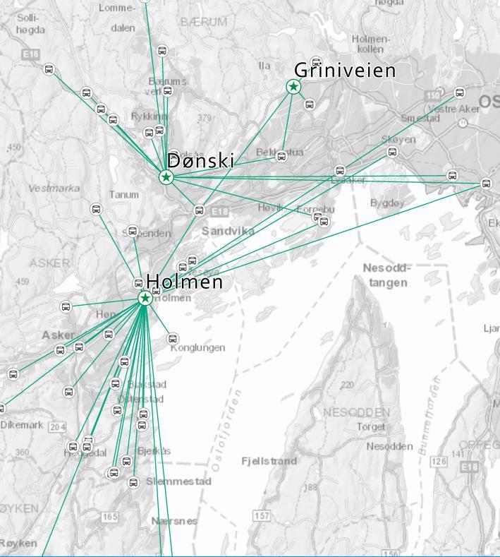 Forskjellene i tomkjøringskilometer er ikke uvesentlige.