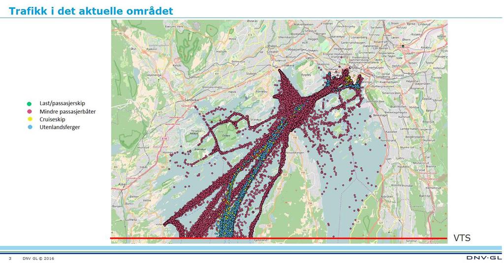 Klimaregnskap og mulige reduksjon av klimagassutslipp I 2016 og 2017 gjorde DNV GL vurderinger av spesielt passasjertrafikken i Oslo havn for å finne potensialet for reduksjoner av både NOx og