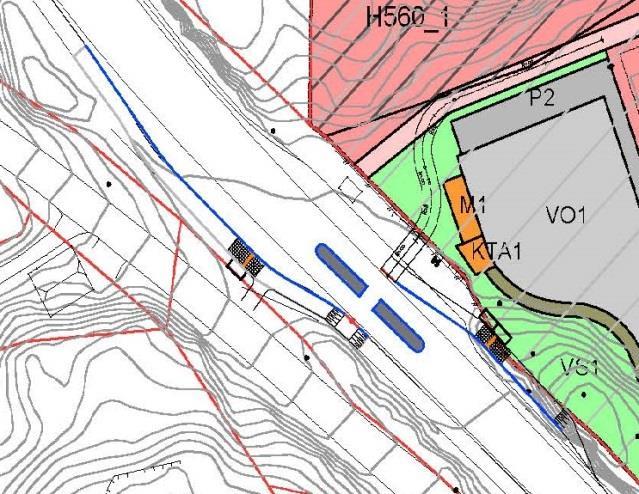 tilknytning til idrettsanlegget er det planlagt en ny flerbrukshall som erstatning for eksisterende «gymsal». Planene vil i liten grad endre dages situasjon i området.