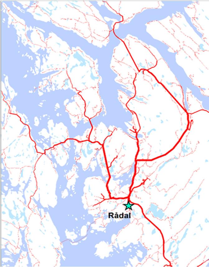 Avlastning av sentrum for tungtransport Avlasting av sentrum for tungtrafikk er et viktig mål for Bergen kommune og er også identifisert som en viktig målsetting i målhierarkiet i KVUen Analyser