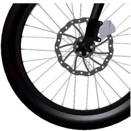Kontroller hjul - rundhet og form Hjulene har blitt nøye formet før forsendelse. Under innkjøringsperioden kan stress på hjulene føre til at eikene slår innpå felgene.