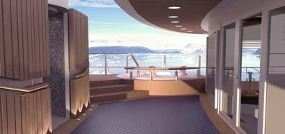 Fasiliteter for polarsirkelbåter Arkitekt Arne Johansen, Norge Lugar og
