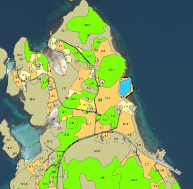 - En nedbygging av selv mindre arealer bør derfor kun skje dersom det foreligger en helhetlig plan som sikrer de viktigste arealene, samt at det er gjort en reell vurdering av alternativ plassering