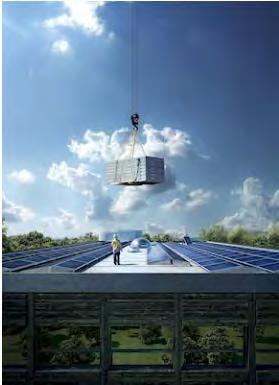 Fossilfri byggeplass Powerhouse Kjørbo: Innvendige maskiner går på strøm Oppvarming med strøm Solceller skal inkluderes som en del