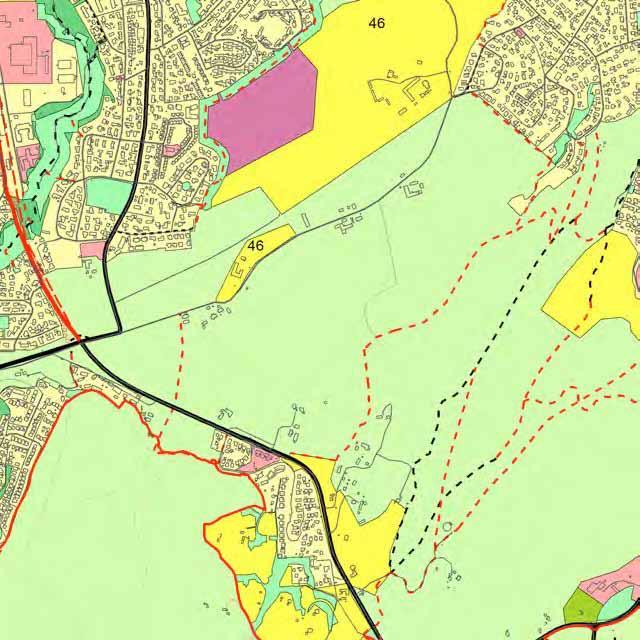 Hensikten med planarbeidet Hensikten med planarbeidet er å regulere tomten til boligformål med tilhørende infrastruktur.