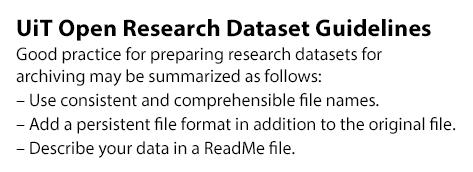 og sitering av forskningsdata kvalitetssikring og kuratering av datasett distribusjon/indeksering i globale søketjenester re3data.