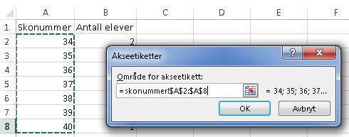 Oppgaver i Nummer 10 4.2, 4.10, 410 Flere dataserier i samme diagram Av og til ønsker vi å ha to eller flere dataserier i samme diagram for å sammenlikne.