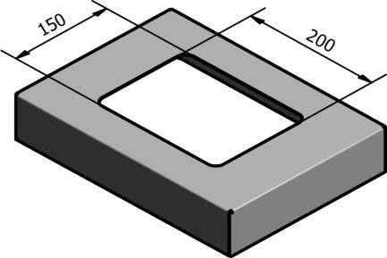 Sammenkoblingsbrakett, langside, 389 mm (en brakett pr to beholdere) 32050 Veggbrakett fleksibel for alle størrelser,