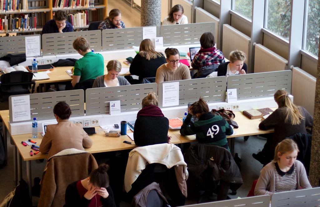 Læringssentre Universitetsbiblioteket har som mål å videreutvikle bibliotekarealene som attraktive og funksjonelle