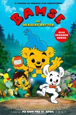 Gratis kino Klokken 1700 Bamse og heksens datter Sork finner gull i bevernes dam. For å rive dammen og få gullet for seg selv lurer han heksens datter Lova til å trylle bort Bamse.