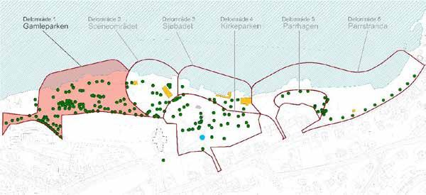 FORORD Delområde 1: Gamleparken INNHOLD - ANBEFALTE TILTAK 1. STIER, GANGVEIER OG PLASSER 1 1.1. GRUSDEKKER 1 1.2.