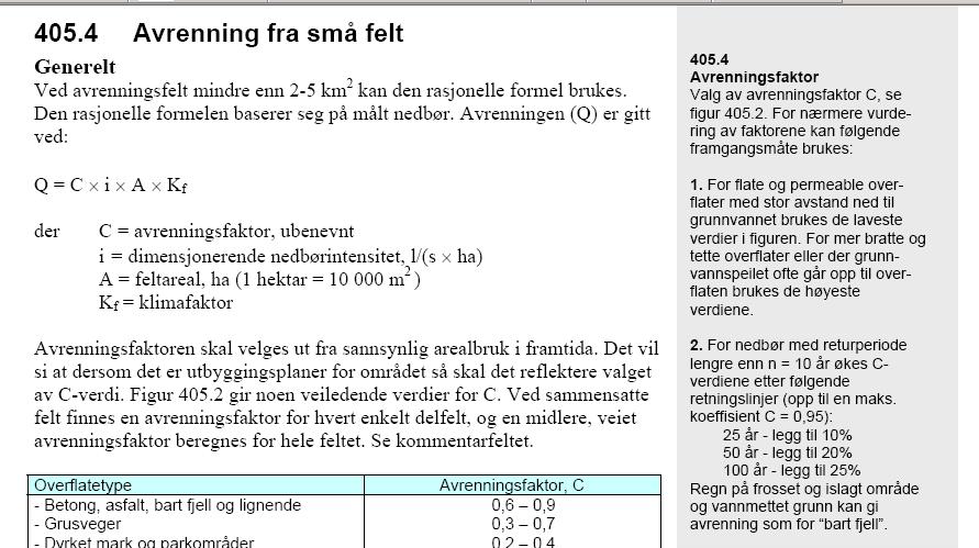 Beregning av