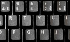 Tastatur Når du skal jobbe med å skrive en tekst, bruker du tastaturet ditt. Det du skriver blir vist på skjermen som et bilde av et hvitt ark med teksten på.