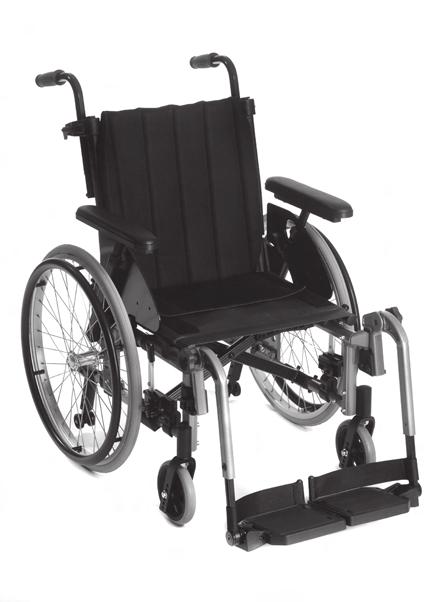 1.0 INTRODUKSJON Netti Svipp er en all-round kryssramme rullestol produsert for både innendørs og utendørs bruk. Den er testet i henhold til EN 12183:1999.