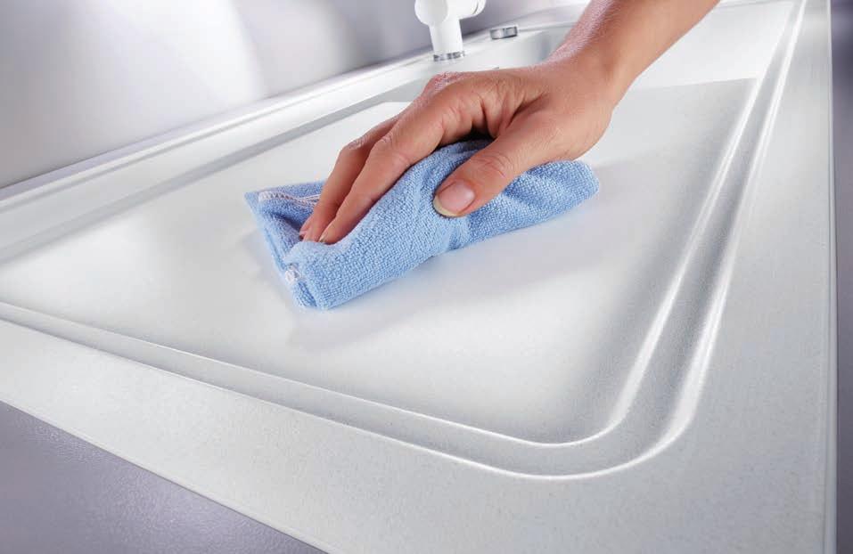 BLANCO rengjøring og pleie BLANCO rengjøring og pleie Ta godt vare på din BLANCO kjøkkenvask Når du velger en BLANCO
