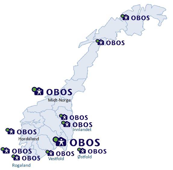 Fra Oslo bolig og sparelag til OBOS er Norges største boligbyggelag - stiftet i 1929 OBOS eies av