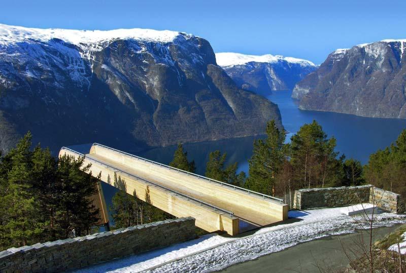 Takk for oppmerksomheten Utsiktspunktet Stegastein på Nasjonal turistveg Aurlandsfjellet.