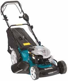 31,7kg NOBB nr 52597372 4.990,- 3.992,- eks mva MAKITA GRESSKLIPPER, BIO Bensin, PLM4627N Briggs & Stratton ReadyStart motor 140m³ Klippebredde 46cm Oppsamler, bioklipp eller sideutkast.