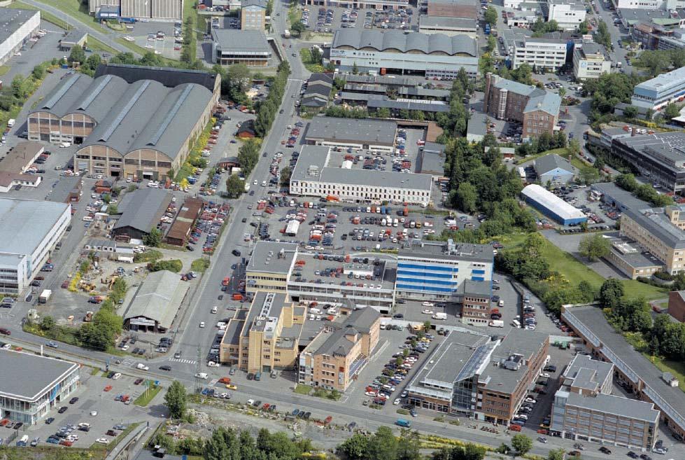 Ønsket om en urban utbygging av Ensjø vil styre utformingen av det offentlige rom. Pkt. 11 i bystyrets vedtak sier.