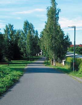 Turveien vil passere gjennom den nye Tiedemannsparken, som blir områdets største park. Kraftlinjen forutsettes gravd ned langs turveien, også der den vil krysse Tiedemannsparken.