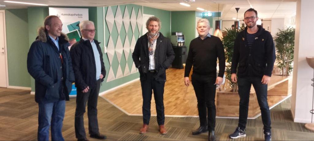 Rådmannsutvalget på besøk i Kunnskapsparken Bodø AS Rådmannsutvalget har arbeidet med spørsmål om etablering av en kunnskapspark i Lofoten for å koordinere og styrke FoU satsingen i regionen.
