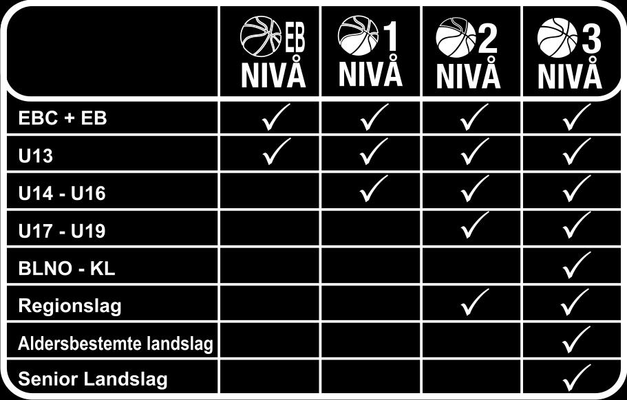 Læremål: Nivå 3 er trenernivået i Norge som skal gi Norsk Basket et kompetanseløft på elitenivå.