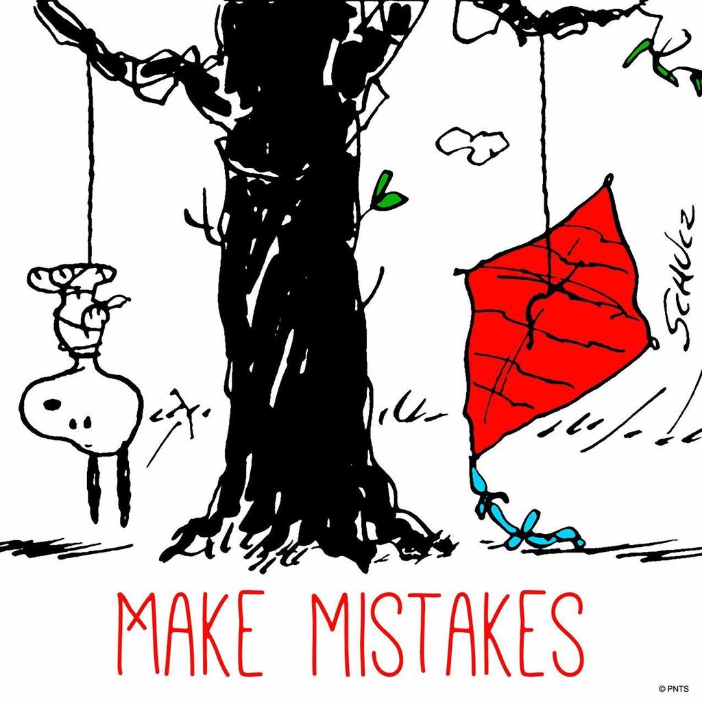 MAKE MISTAKES!