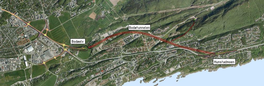 Bypakke Bodø MNOK 2013-kr Vegprosjekter 1 963 Rv. 80 Hunstadmoen - Thallekrysset 1 933 Rv.