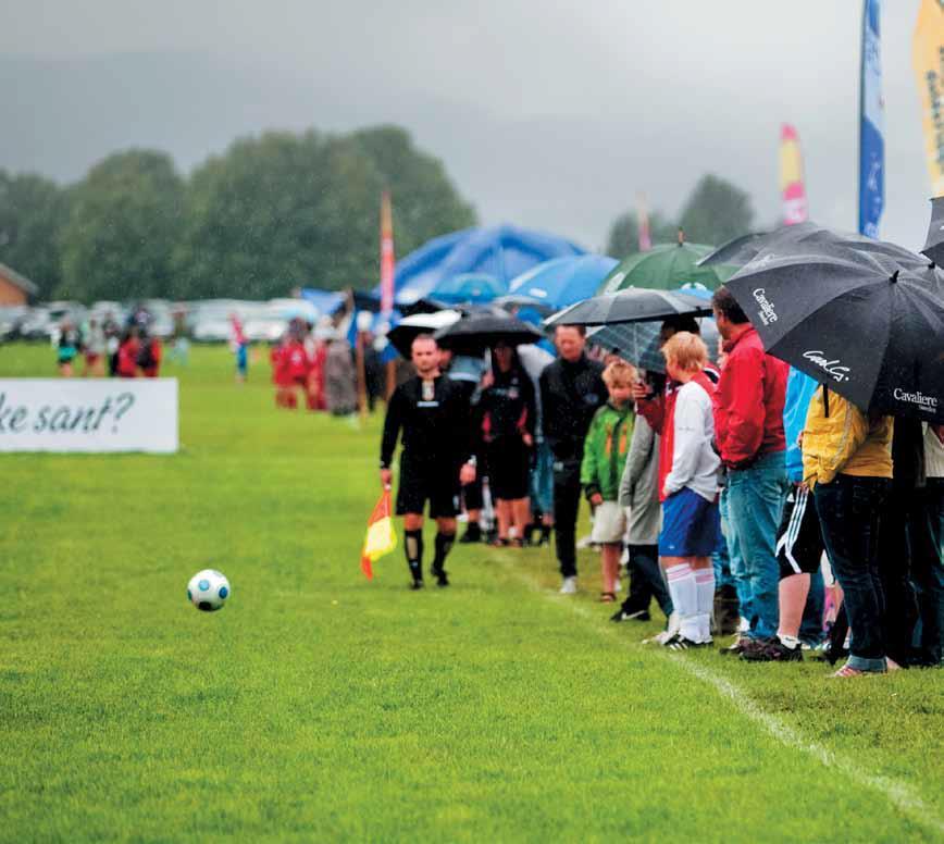 Spilleregel 6 Linjevakt Hvert lag skal stille med en linjevakt