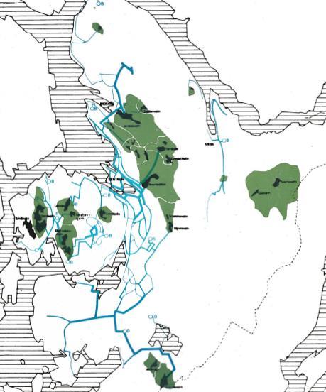 Vannforsyningen i 1975 Noen tekniske utfordringer 18 offentlige vannverk Mange små nedbørfelt nær bebyggelsen Manglende samkjøringsmuligheter