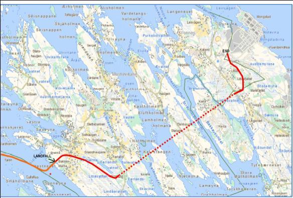 Forslag til planprogram Oljeleidning, Bergsvikhamn til Mongstad multiconsult.